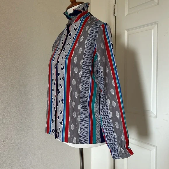 🌺🌸🌼VINTAGE RHODA LEE LONGSLEEVE SIZE : SMALL - Picture 4 of 8